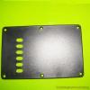 REAR BRIDGE PLATE COVER STRATOCASTER BLACK